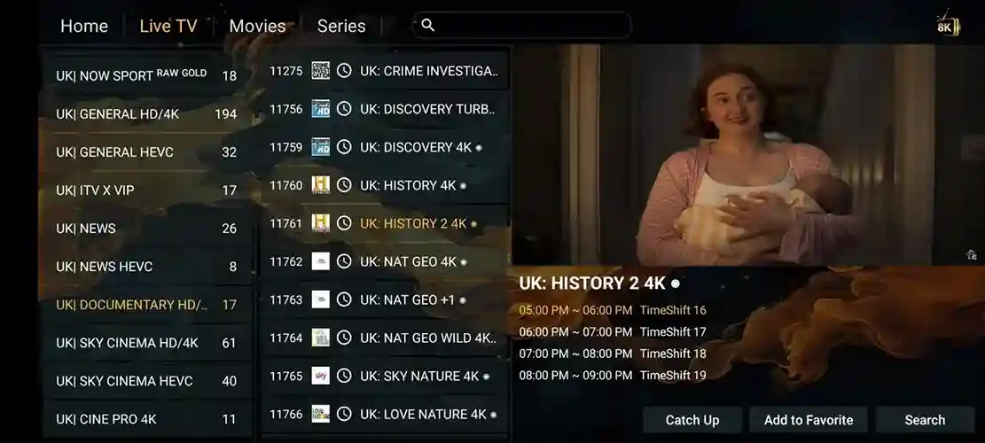Preview 6 - Typhoonlabs TV Premium IPTV Subscription